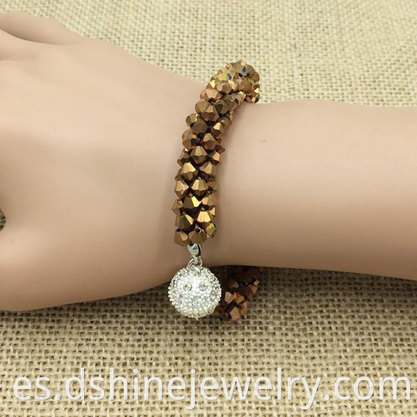 Crystal Mini Beads Magnet Bracelet